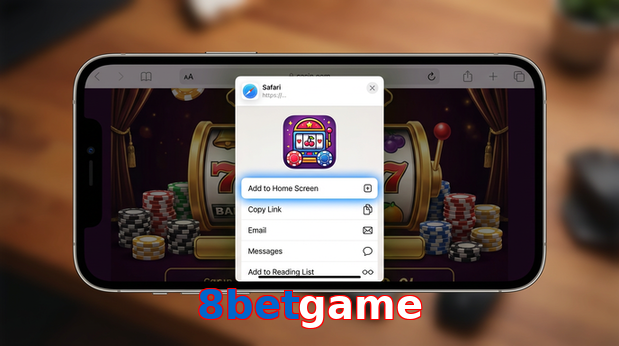 Game list for 8Betgame ios section